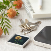 Zonnebloem Sleutelhanger (Zijkant)