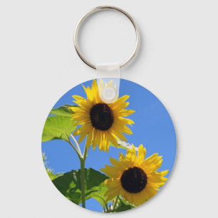 Zonnebloem Sleutelhanger