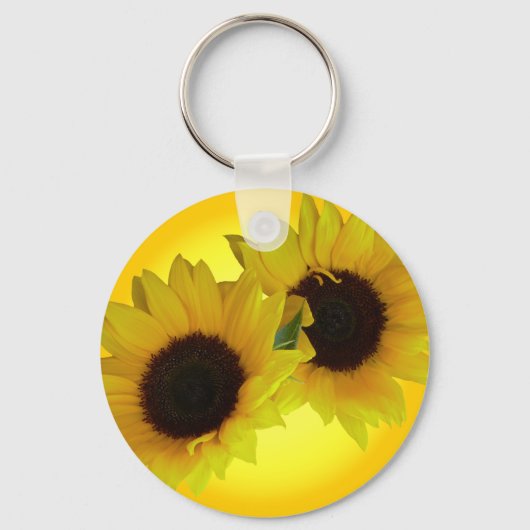 Zonnebloem Sleutelhanger Cheef ul Yellow Flower Gi (Voorkant)