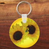 Zonnebloem Sleutelhanger Cheef ul Yellow Flower Gi (Voorkant)