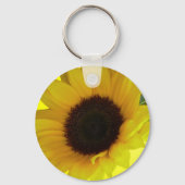 Zonnebloem Sleutelhangers Cheerful Yellow Flower G (Voorkant)
