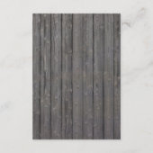 Zonnebloem & Slingerlicht Schuur Houten Ontvangst Informatiekaartje (Achterkant)