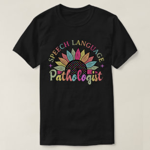 Zonnebloem SLP Sprekertaal Patholoog Gift T-shirt