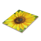 Zonnebloem Sluiten tegel Tegeltje (Zijkant)