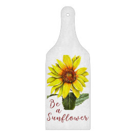 Zonnebloem Snijplank