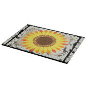 Zonnebloem Snijplank (Hoek)