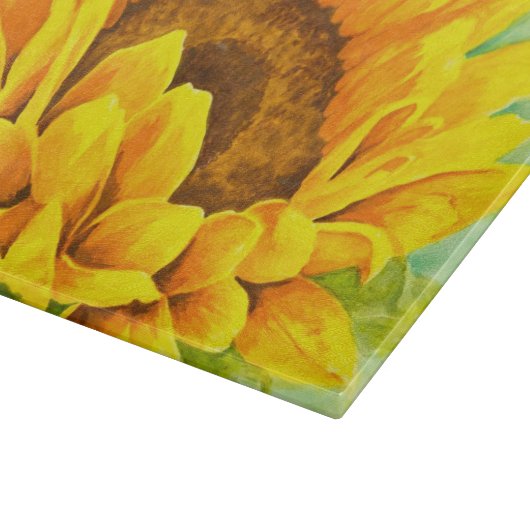 Zonnebloem Snijplank (Hoek)