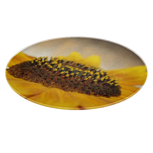 Zonnebloem Snijplank (Hoek)