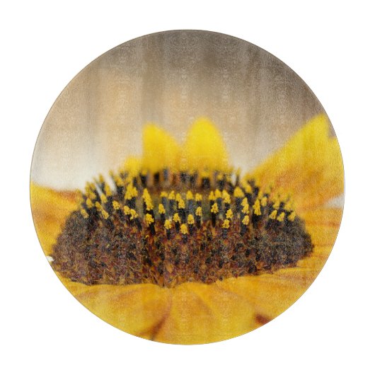 Zonnebloem Snijplank (Voorkant)