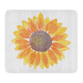 Zonnebloem Snijplank (Voorkant)