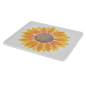 Zonnebloem Snijplank (Hoek)