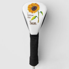 Zonnebloem Snowbird Golf Head Hoesje Golfheadcover
