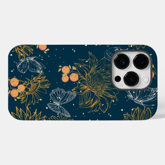 Zonnebloem Sonata Hoesje-Mate iPhone Case (Achterkant (horizontaal))