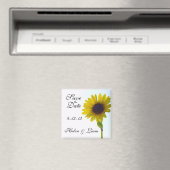 Zonnebloem Sparen de Magnet van de Datum (Insitu (Vaatwasser))