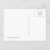 Zonnebloem sparen het Briefkaart van de Datum (Achterkant)