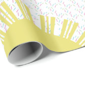 Zonnebloem Spatten Zon Inpakpapier (Rol Hoek)