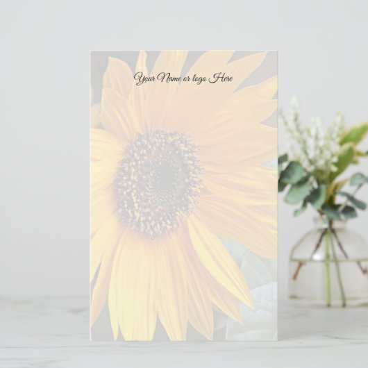 Zonnebloem, speciaal vervaardigd (Staand voorkant)