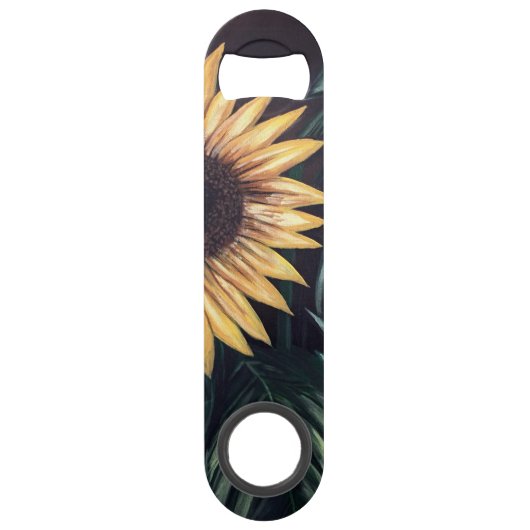 Zonnebloem Speed Flessenopener (Voorkant)