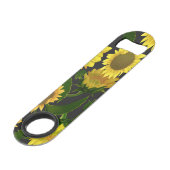 Zonnebloem Speed Flessenopener (Voorkant Gekanteld)