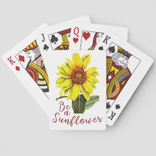Zonnebloem Speelkaarten
