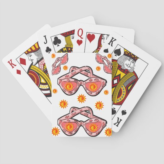 Zonnebloem Speelkaarten Deck (Achterkant)