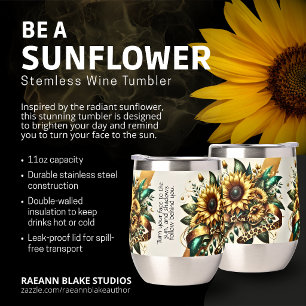 Zonnebloem Steel Wine Tumbler
