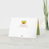 Zonnebloem Sterger dan kanker Kaart (Achterkant)