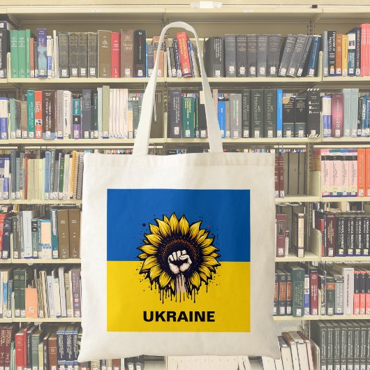 Zonnebloem Steun Oekraïne Vlag Tote Bag