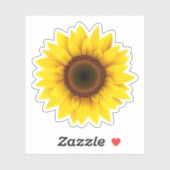 Zonnebloem Sticker (Vel)
