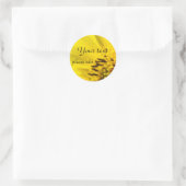 zonnebloem sticker (Tas)