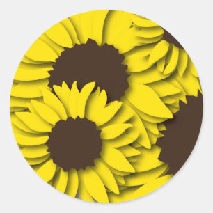 Zonnebloem Sticker