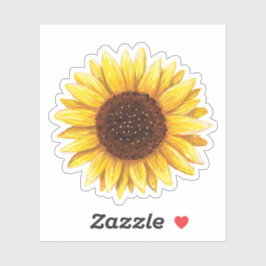 Zonnebloem Sticker