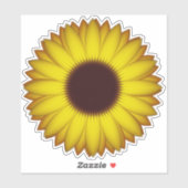 Zonnebloem Sticker (Vel)