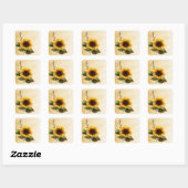 Zonnebloem Sticker (Vel)