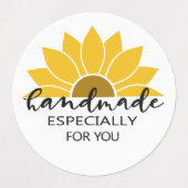 Zonnebloem Sticker Sheet voor Jou  (Design 1)
