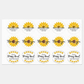 Zonnebloem Sticker Sheet voor Jou  (Vel)