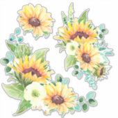 Zonnebloem Stickers (Voorkant)