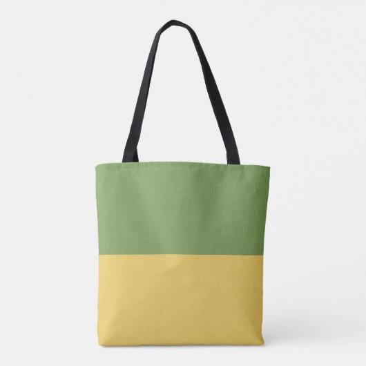 Zonnebloem Stijl Gepersonaliseerde naam Tote Bag (Achterkant)