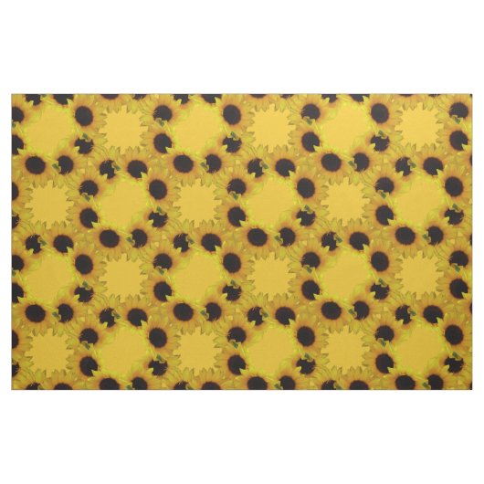 Zonnebloem Stof Zonnebloem Stof Katoen of Polyeste (Fat Quarter)