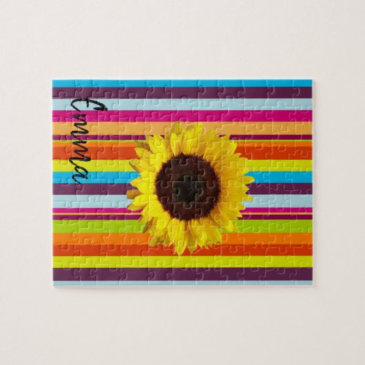 Zonnebloem Stripe puzzels (Horizontaal)