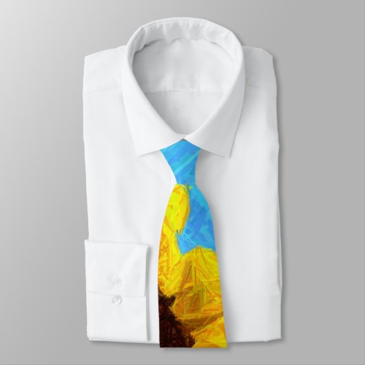 Zonnebloem Stropdas (Gebonden)