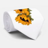 Zonnebloem Stropdas (Opgerold)