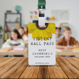 Zonnebloem Student Hall Pass Badge