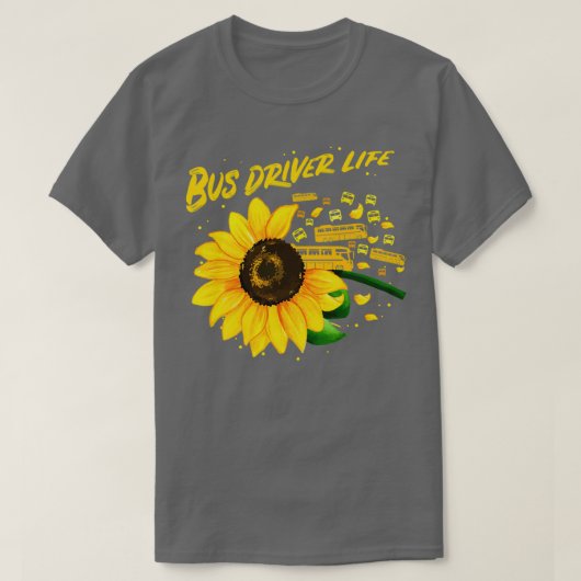Zonnebloem Stuurprogramma — Gift Ideous print T-shirt (Design voorkant)