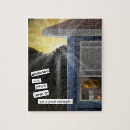 Zonnebloem Sunrise Puzzel door Sara Motolanez Legpuzzel