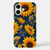 Zonnebloem Symfonie iPhone Case (Achterkant)