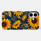 Zonnebloem Symfonie iPhone Case (Achterkant (horizontaal))