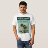 Zonnebloem T-shirt (Voorkant volledig)