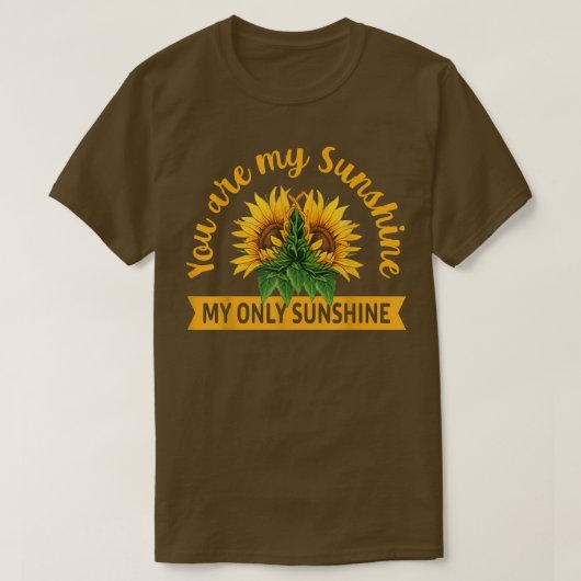 zonnebloem T-Shirt (Design voorkant)
