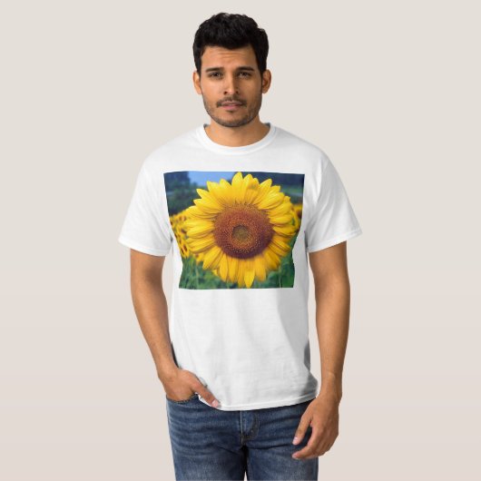 Zonnebloem T-shirt (Voorkant volledig)